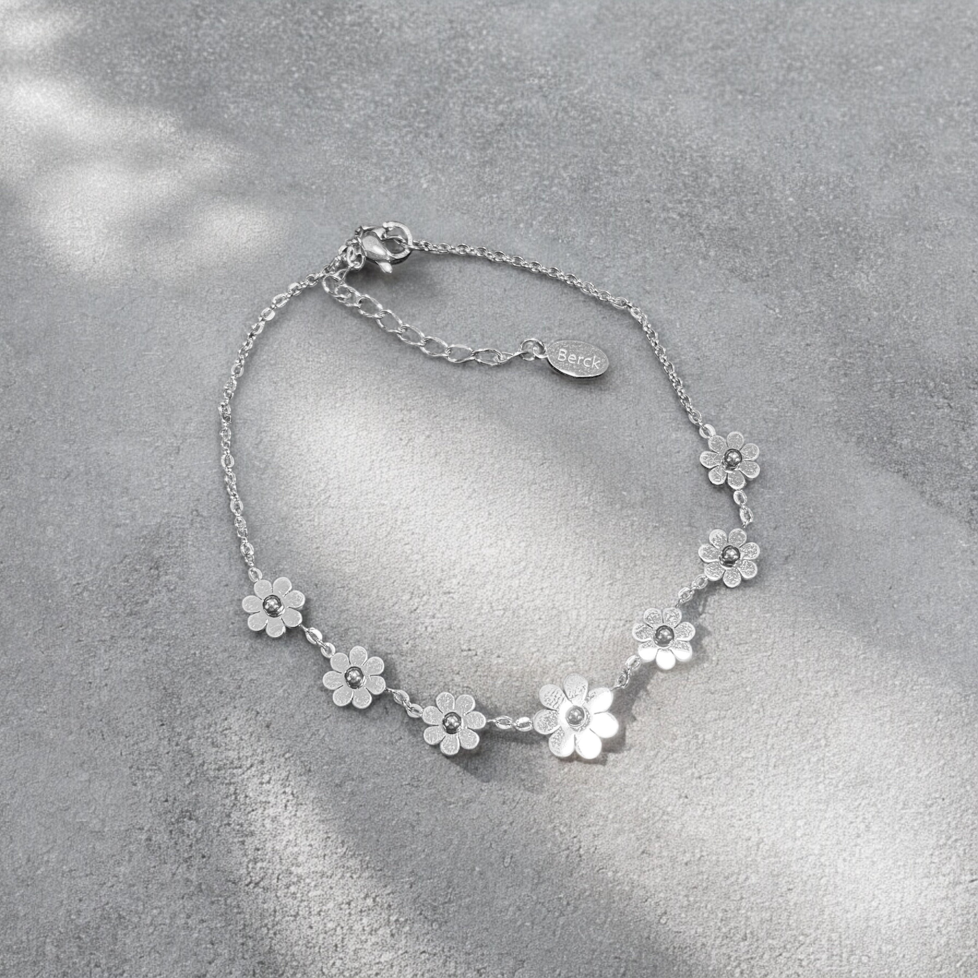 Waterproof 7 Flower Anklet
