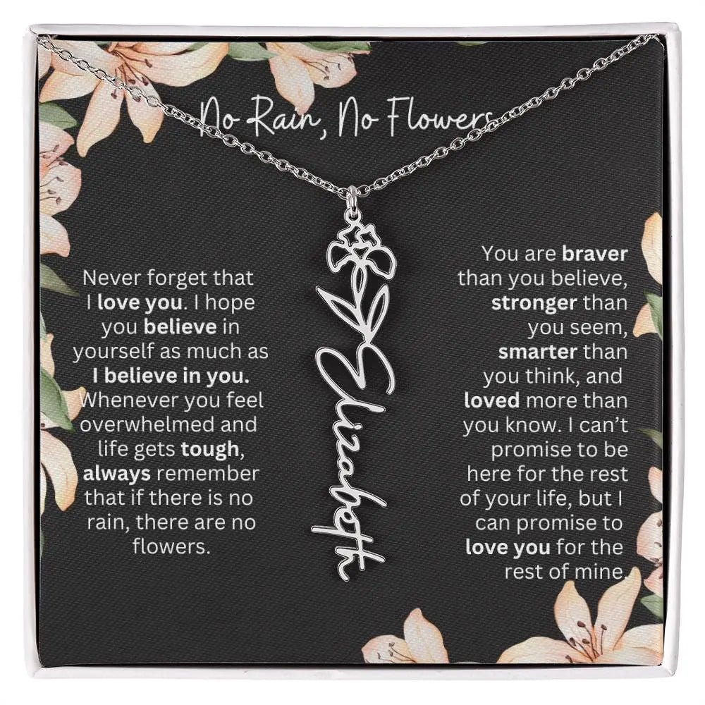 To My Beautiful Daughter Necklace