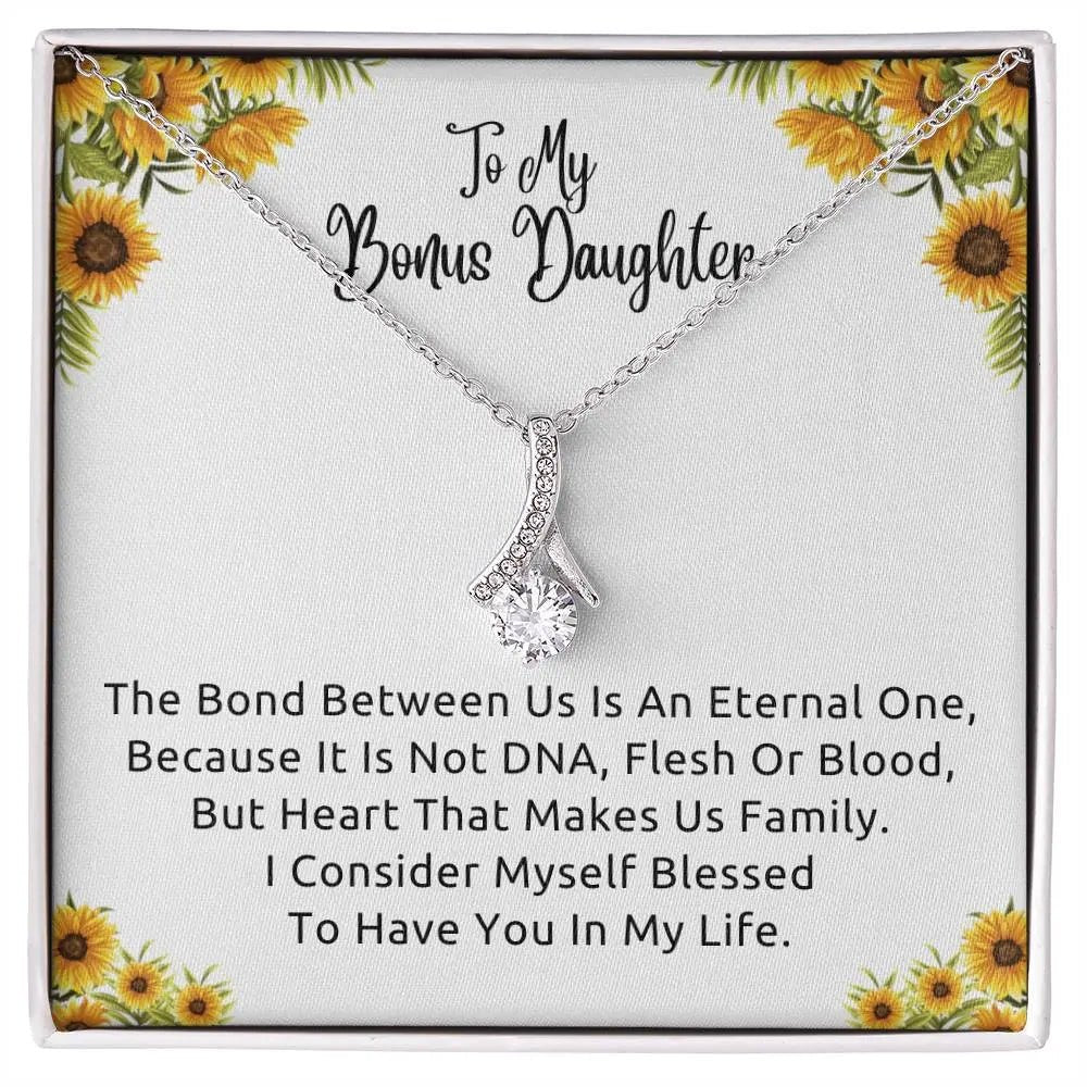 Bonus Daughter Necklace - Step Daughter Gift
