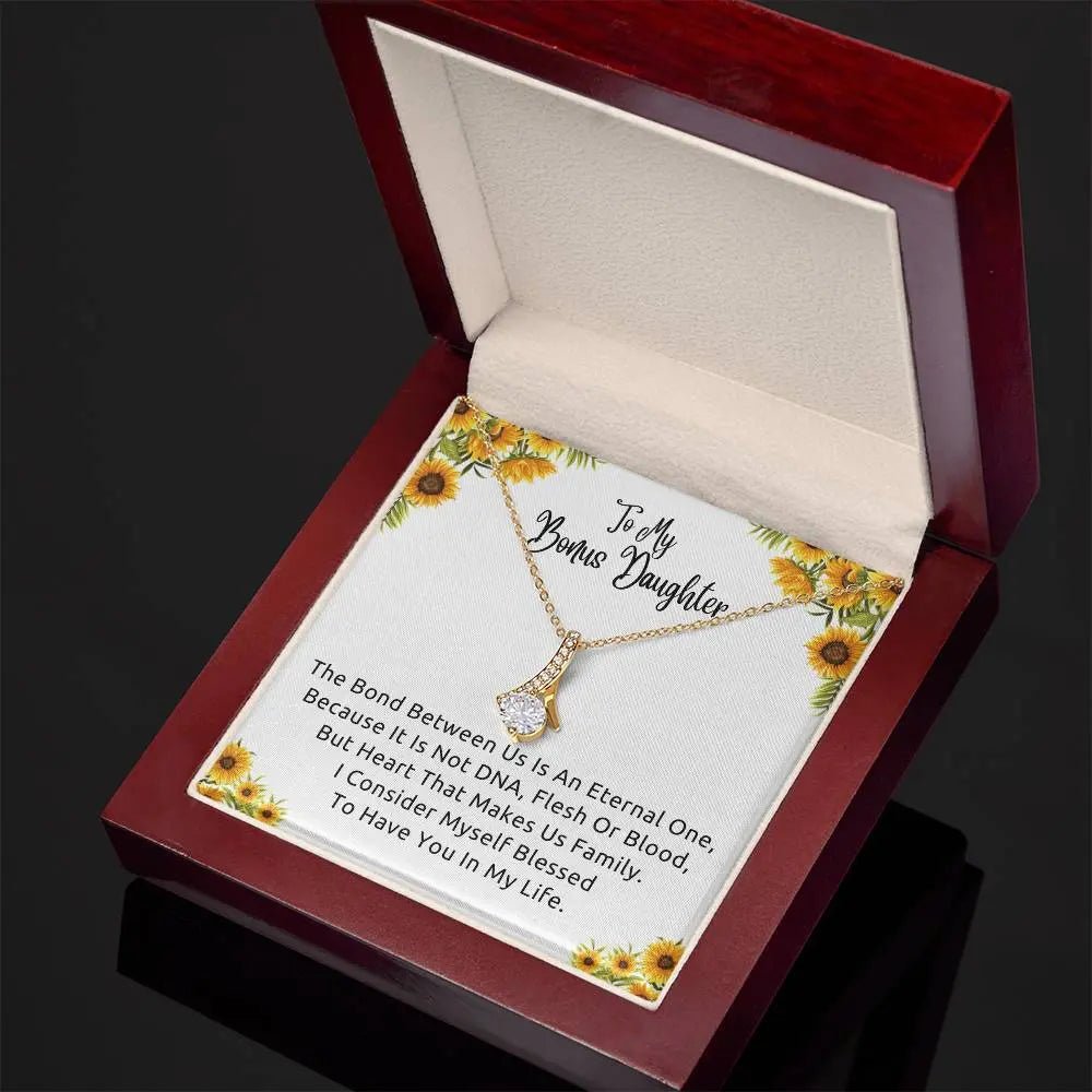 Bonus Daughter Necklace - Step Daughter Gift