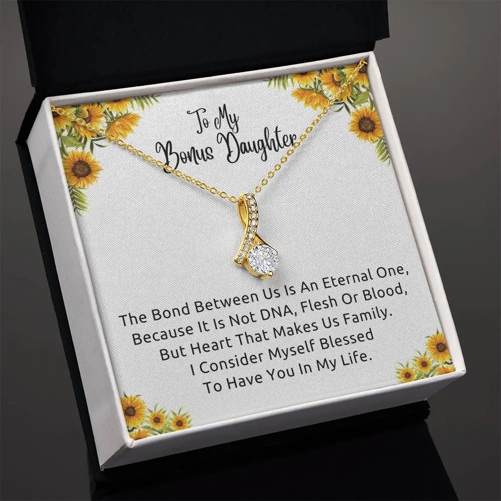 Bonus Daughter Necklace - Step Daughter Gift