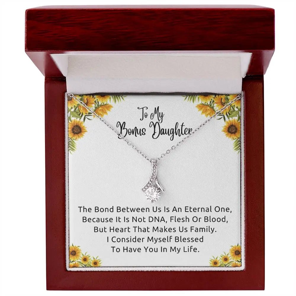 Bonus Daughter Necklace - Step Daughter Gift