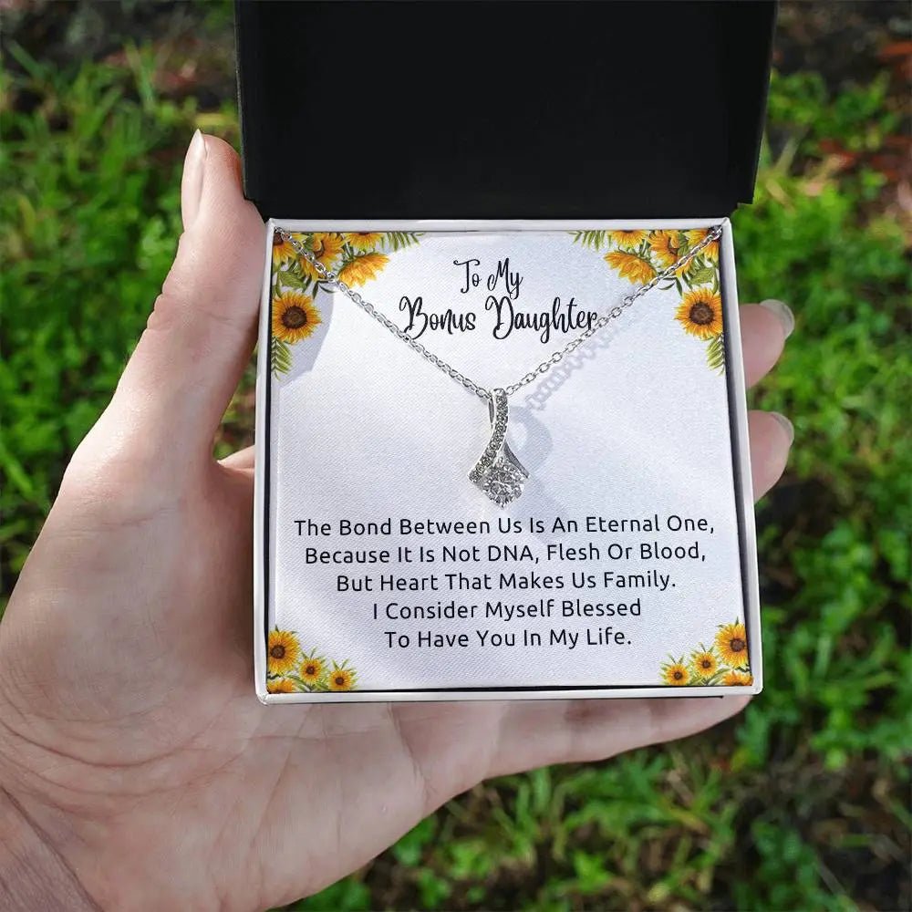 Bonus Daughter Necklace - Step Daughter Gift