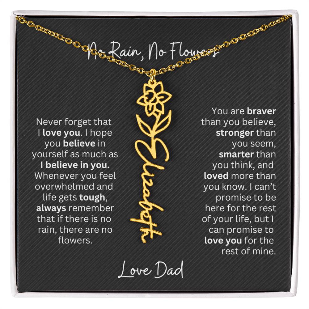 To My Daughter - Love Dad - A Beautiful and Thoughtful Gift Set