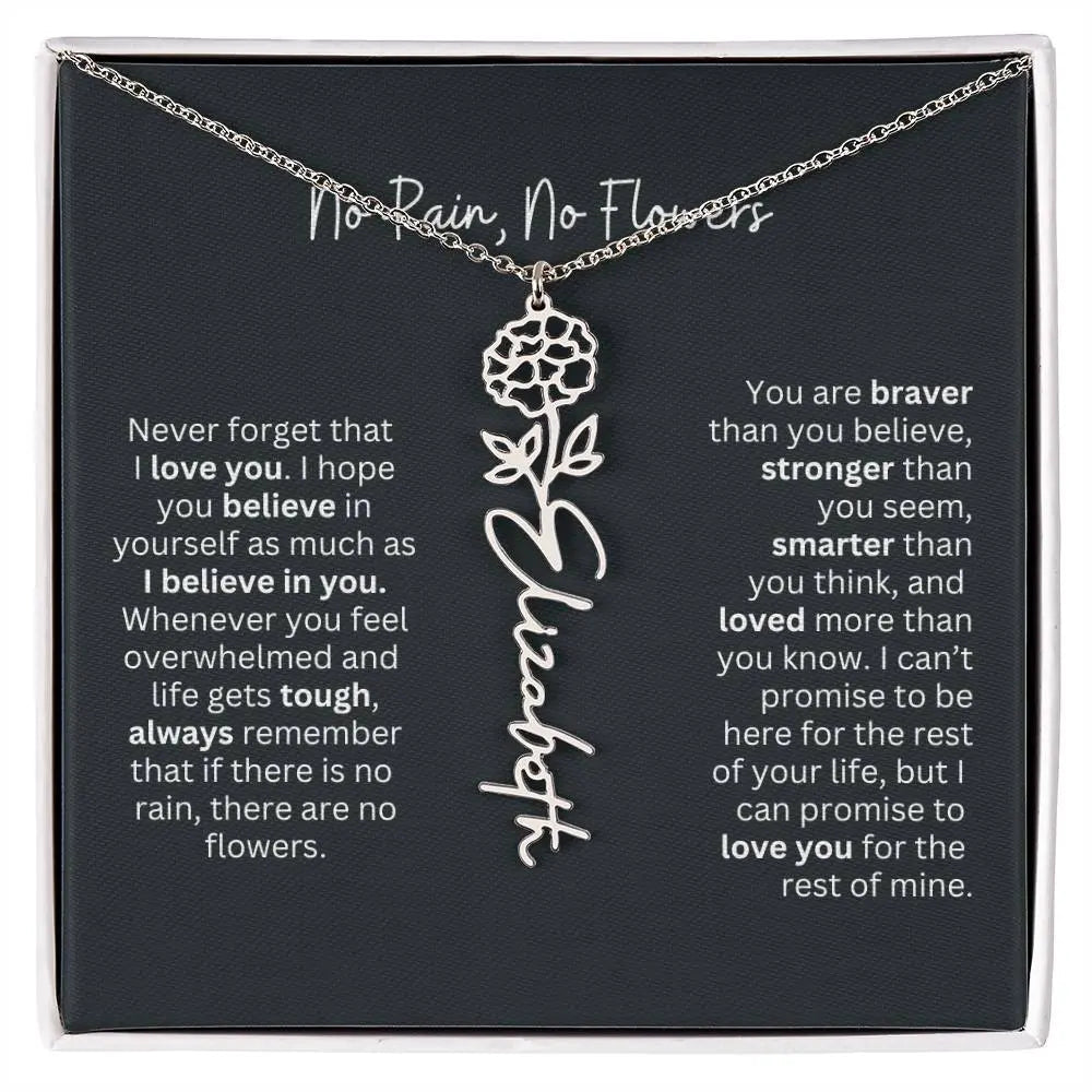 To My Daughter Necklace From Dad